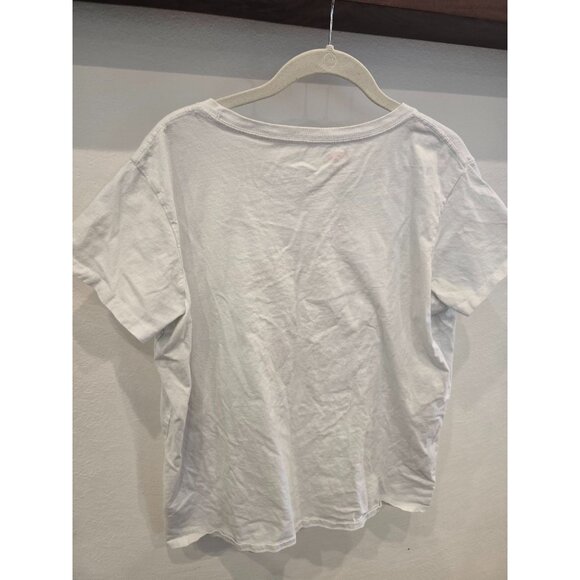 Holiday Time Womens 3X White Texas Christmas T-Shirt Tis The Season Red Graphic - Picture 3 of 3